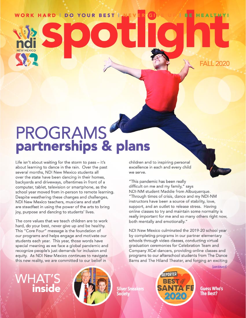 NDI New Mexico Spotlight Newsletter Fall 2020