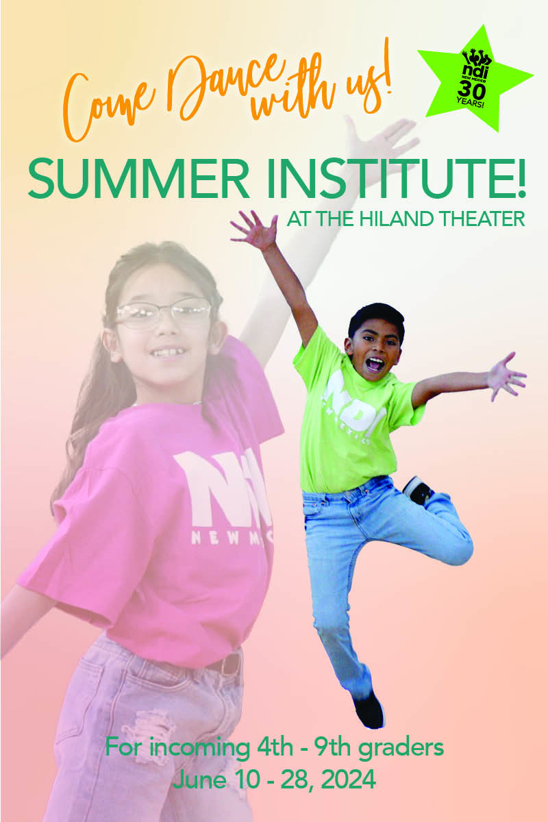 NDI New Mexico at the Hiland Theater Summer Dance Institute