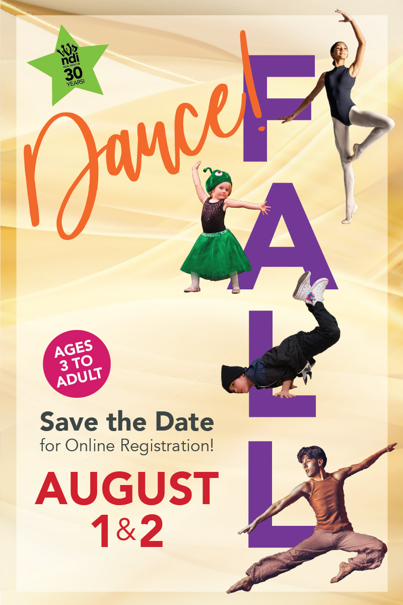 Dance Barns Fall Registration: August 1 & 2, 2024