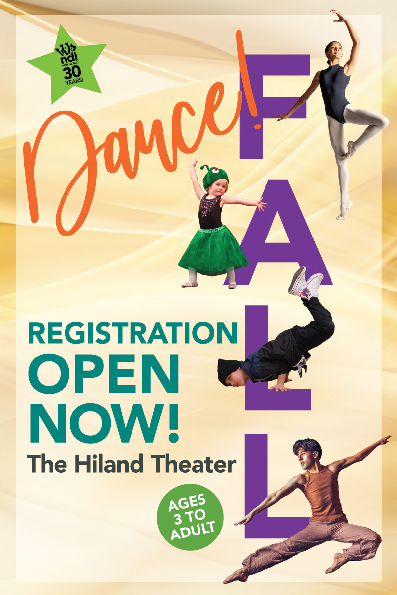 Fall Dance Class Registration at The Hiland Theater Albuquerque