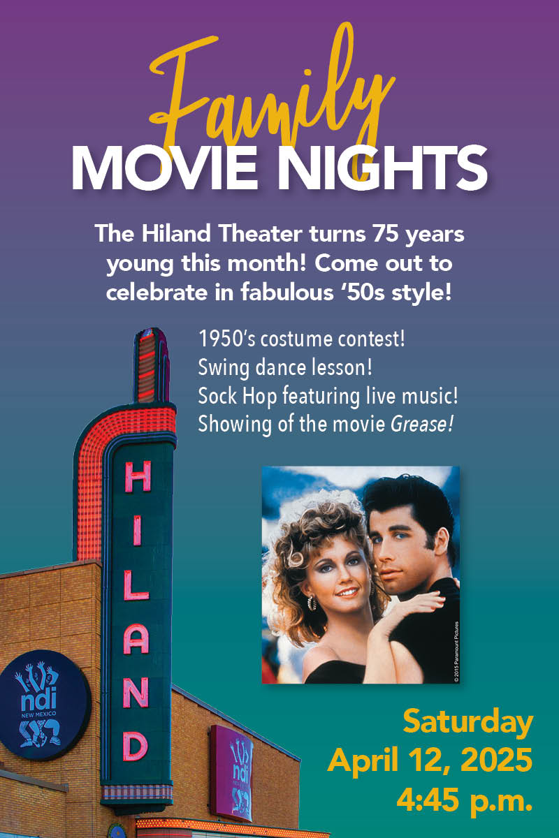 The Hiland Theater 75th Anniversary Movie Night: Grease