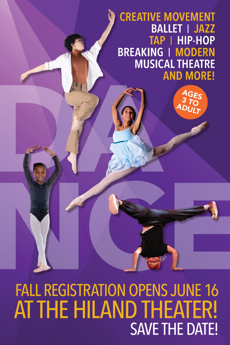 The Hiland Theater Dance Class Fall Registration
