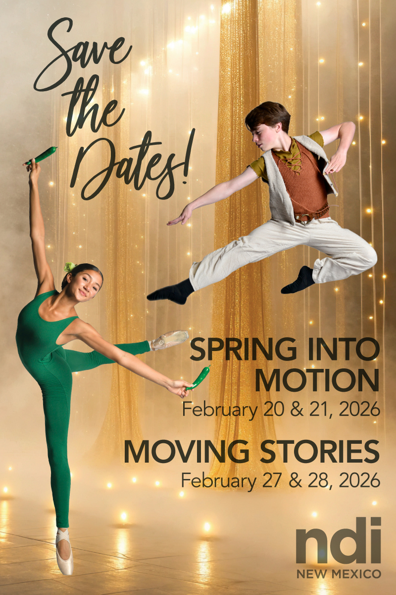 Spring into Motion and Moving Stories 2026 NDI New Mexico Winter Dances 2026