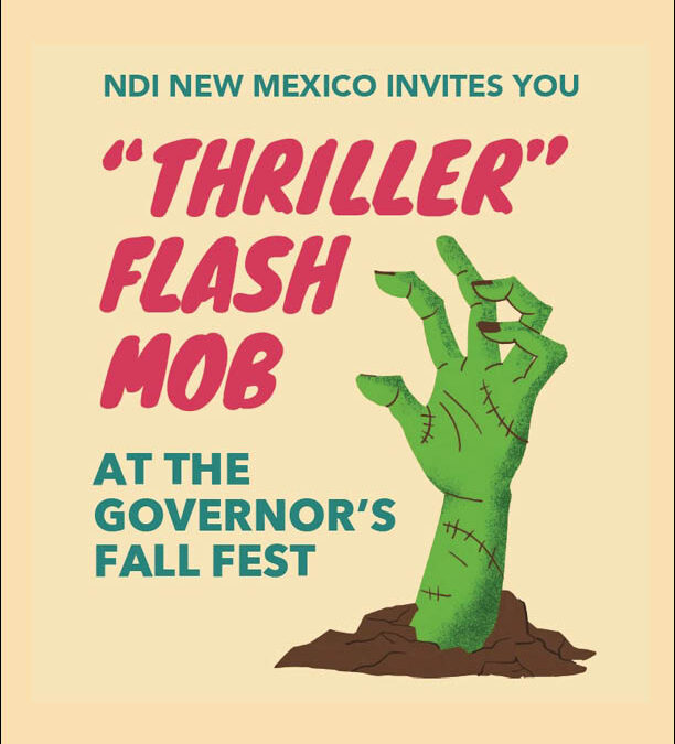 Thriller Flash Mob at The Governor’s Mansion / Oct 24!