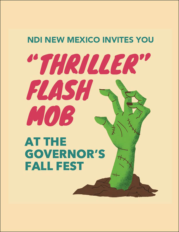 Thriller Flash Mob at The Governor’s Mansion / Oct 24!